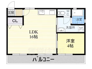 谷田十三マンション 【5階】の間取り