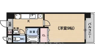 ハウスセゾン御所南【3階】の間取り