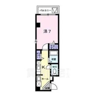 フィオーレMJ【5階】の間取り