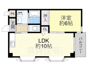 レクシア上新庄【6階】の間取り