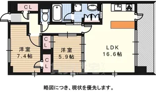 グランアベニュー本郷【3階】の間取り