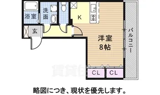 ベルアルカンシェル【201号室】の間取り