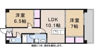 セラヴィー小池【4階】の間取り