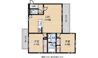 respect【3階】の間取り