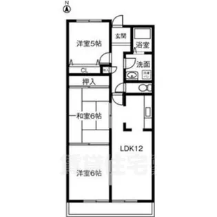 社ハイツ【102号室】の間取り