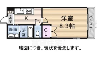 タウンライフ一社東【2階】の間取り