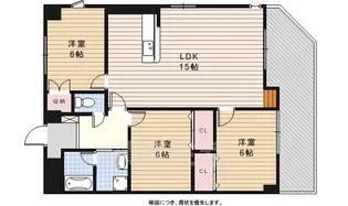 ハイムビーオール【1階】の間取り