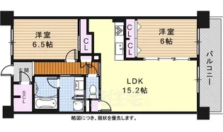 アデグランツ藤が丘【4階】の間取り