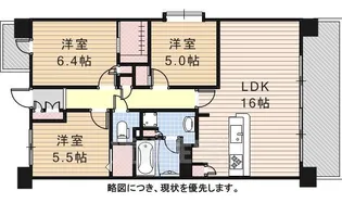 アデグランツ藤が丘【3階】の間取り