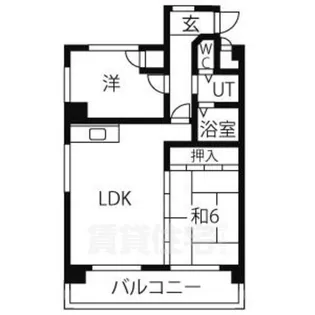 幸和マンション【303号室】の間取り