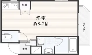 アールズヒルズ朝日が丘【4階】の間取り
