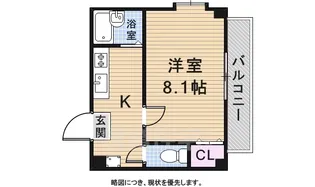 シティライフ本郷北【4階】の間取り