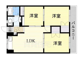 プリミエール平和が丘【4階】の間取り