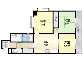 ニューアーバン一社【305号室】の間取り