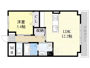 GNO.1美女神【603号室】の間取り