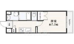 アールズタワー宝が丘【6階】の間取り
