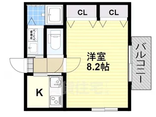 つつじ香丘ハイツ【2階】の間取り