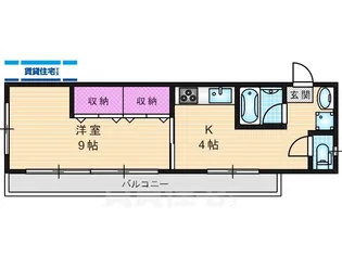 ドリームハイツ【2階】の間取り
