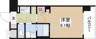 スワンズシティ新大阪【10階】の間取り