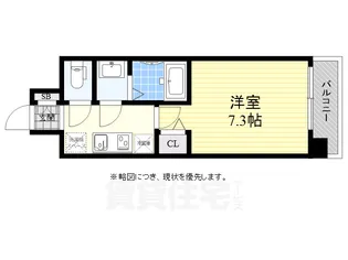 S-FORT大須観音【12階】の間取り