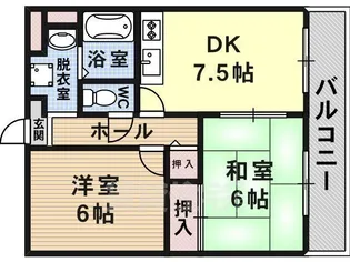 ザナドゥ’90【4階】の間取り