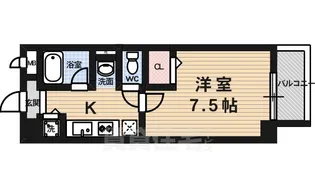 ソレアードさがの【2階】の間取り