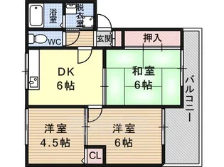 コート・ファミーユ【2階】の間取り