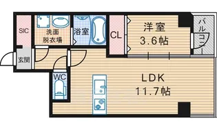Framewood【3階】の間取り