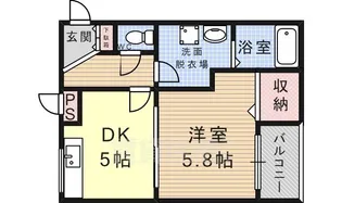 エレガントヒルズ1号館【4階】の間取り