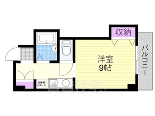 1Rの間取り画像