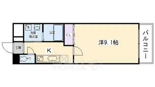 エクセルコート・まはたぎ【1階】の間取り