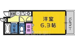 エクセルエレマー二【3階】の間取り