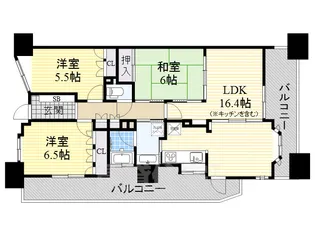 グランカーサ上前津【9階】の間取り