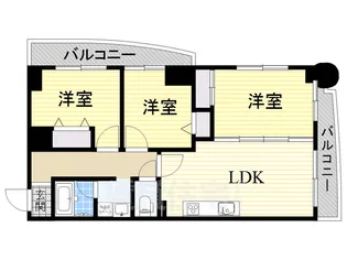 ANSWER21【6階】の間取り