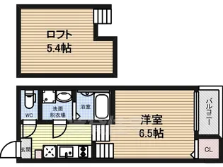 ハーモニーテラス清水4【1階】の間取り