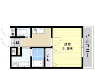 ヒルハイツ高鷲【1階】の間取り