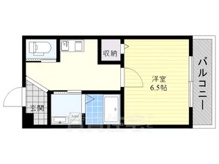 ヒルハイツ高鷲【107号室】の間取り