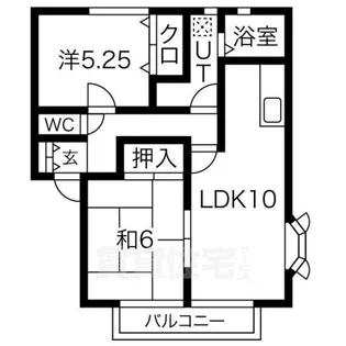 K'Sハウス【2階】の間取り