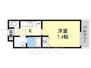 大阪府堺市堺区今池町2丁【アパート】の間取り