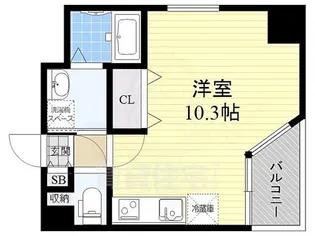GRANDUKE東別院crea【3階】の間取り