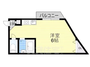 ロイヤルリゾートグラジア【304号室】の間取り
