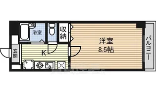 ウェステリア西大須【10階】の間取り
