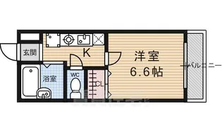 フラッツ7【3階】の間取り