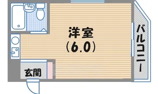 メゾンK2【3階】の間取り