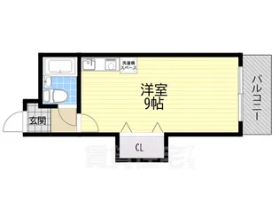 エール新谷【5階】の間取り