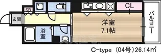 LUMINOUS新大阪(旧:S-FORT新大阪ravir)【10階】の間取り