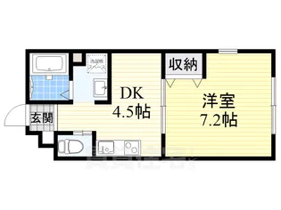 大阪府堺市北区百舌鳥梅町3丁【アパート】の間取り