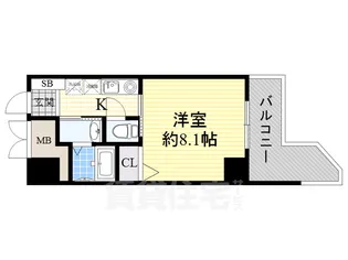 ISM金山【9階】の間取り