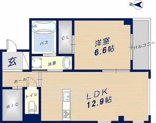 グランディール【3階】の間取り