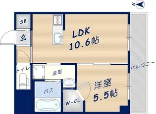 グランディール【2階】の間取り